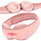 Manta Silk Mask - 100% Blackout Silk Sleep Mask 22 Momme Premium Silk Eye Mask for Deep Sleep Breathable & Machine Washable (Pink)